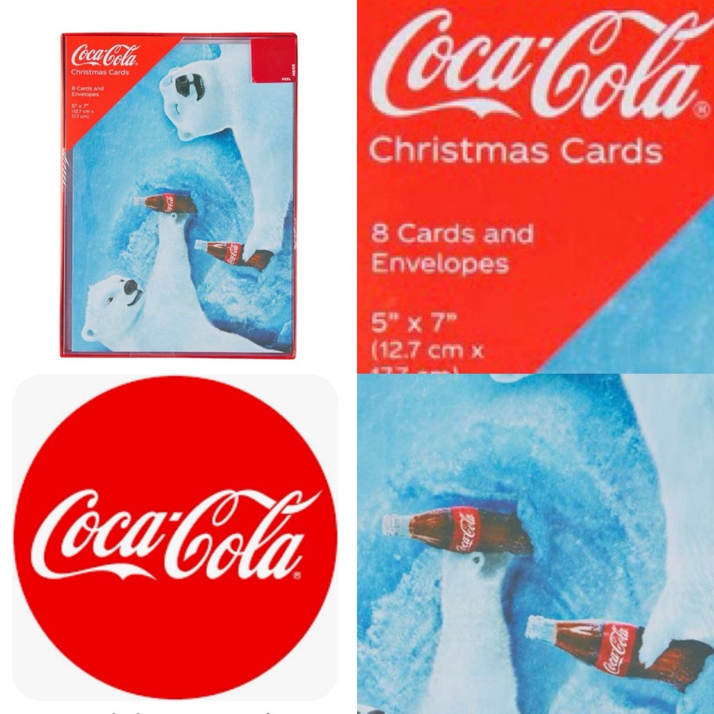 Coca-Cola Christmas Cards with Polar Bears
